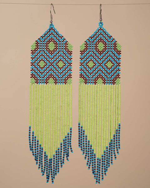 Brincos de Miçangas | Kayapó