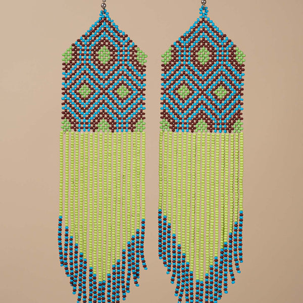 Brincos de Miçangas | Kayapó
