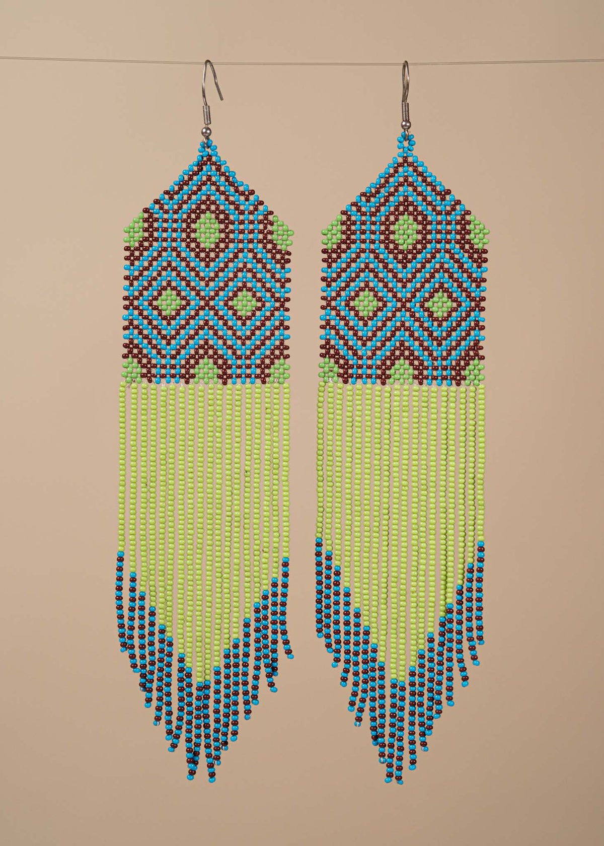 Brincos de Miçangas | Kayapó