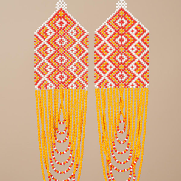 Brincos de Miçangas | Kayapó