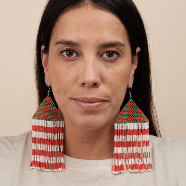 Brincos Kayapó - Joia indígena | Tucum Brasil