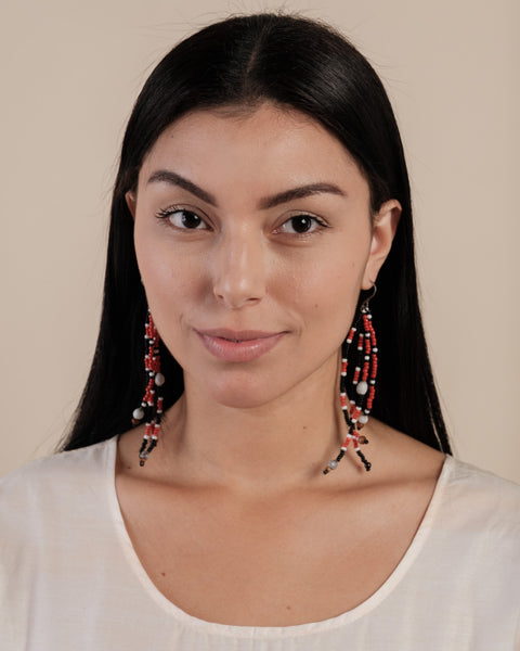 Brincos de Miçangas e Sementes | TWINS, As Cariocas