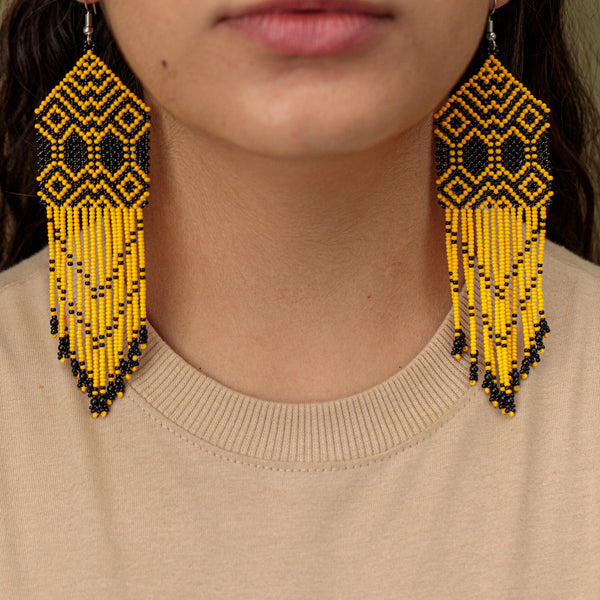 Brincos Gavião - Joia Indígena | Tucum Brasil