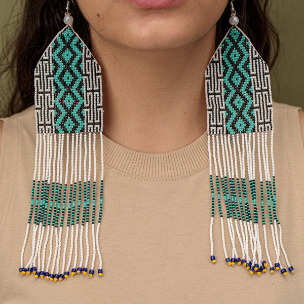 Brincos Gavião - Joia Indígena | Tucum Brasil