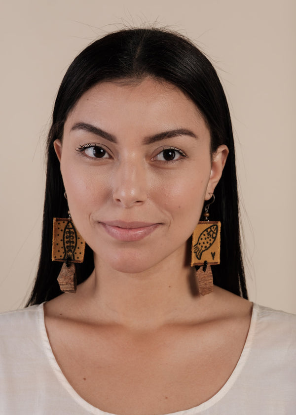 Brincos de Lona e Coco | TWINS, As Cariocas