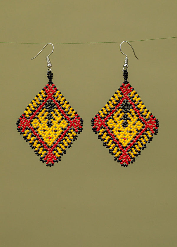 Brincos Gavião - Joia Indígena | Tucum Brasil