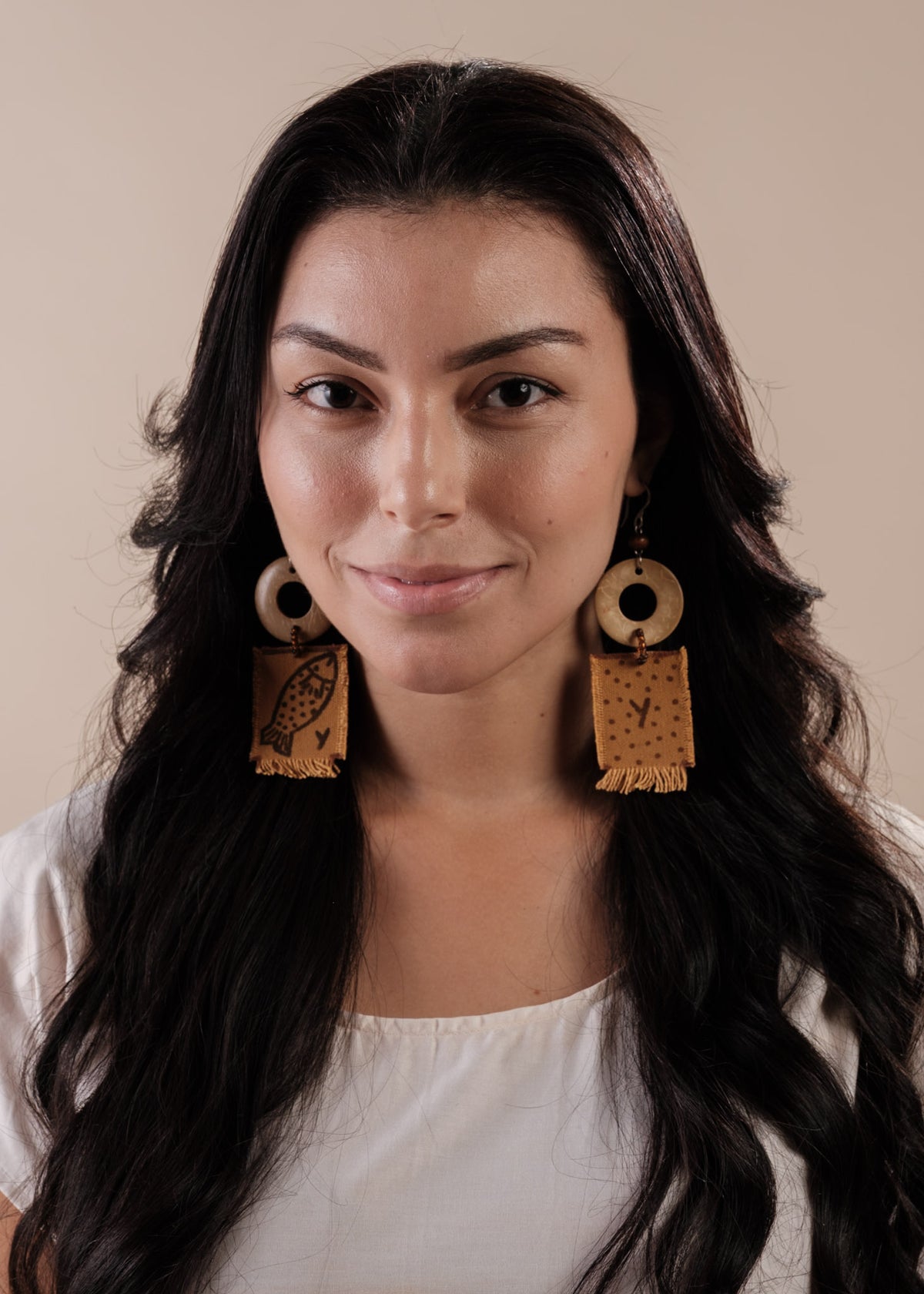 Brincos de Lona e Coco | TWINS, As Cariocas