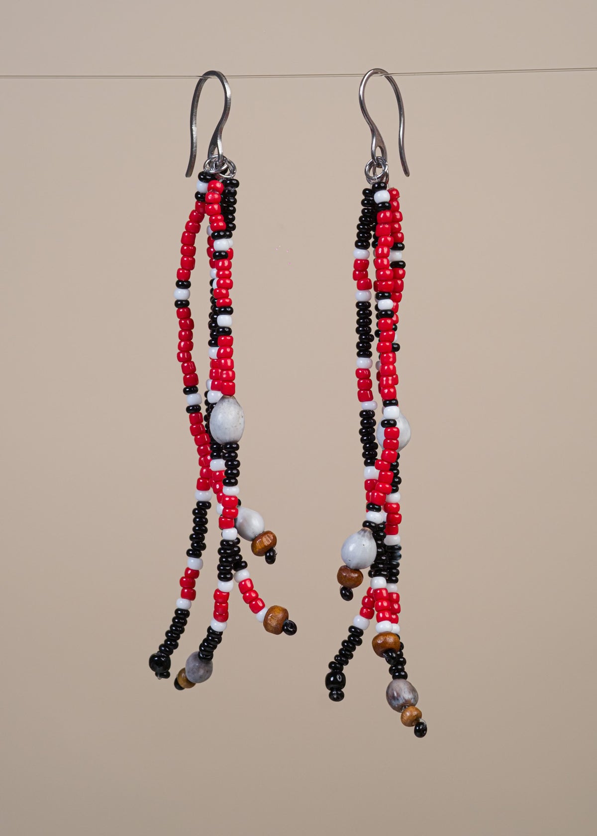 Brincos de Miçangas e Sementes | TWINS, As Cariocas