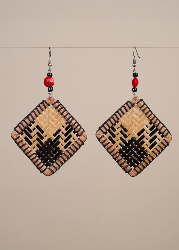 Kit brincos Taurepang + creme facial Rosas | TUCUM