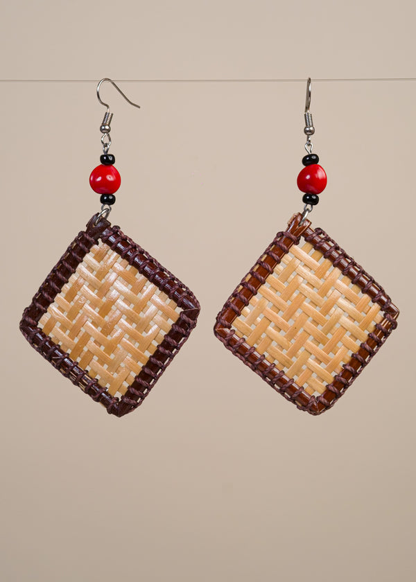 Kit brincos Taurepang + creme facial Rosas | TUCUM