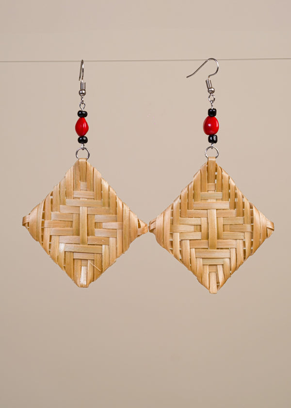 Kit brincos Taurepang + creme facial Rosas | TUCUM