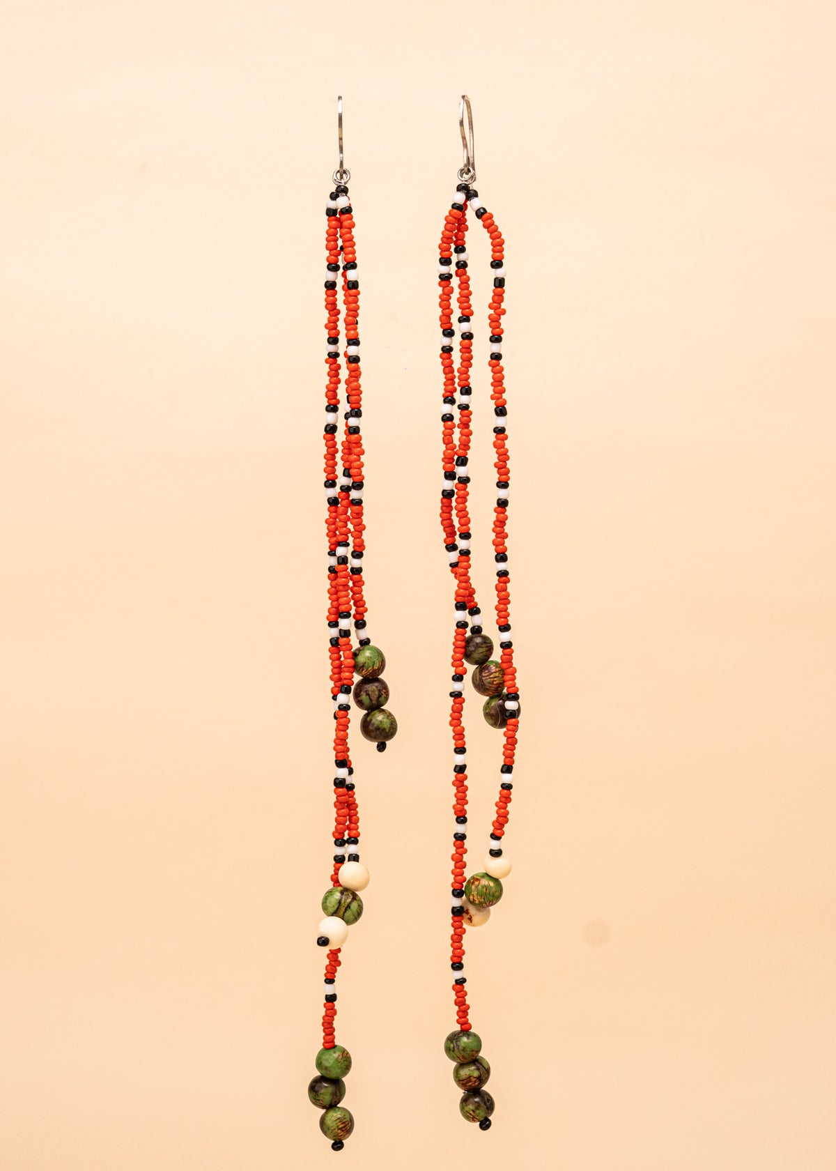 Brincos de miçangas e sementes | TWINS, As Cariocas