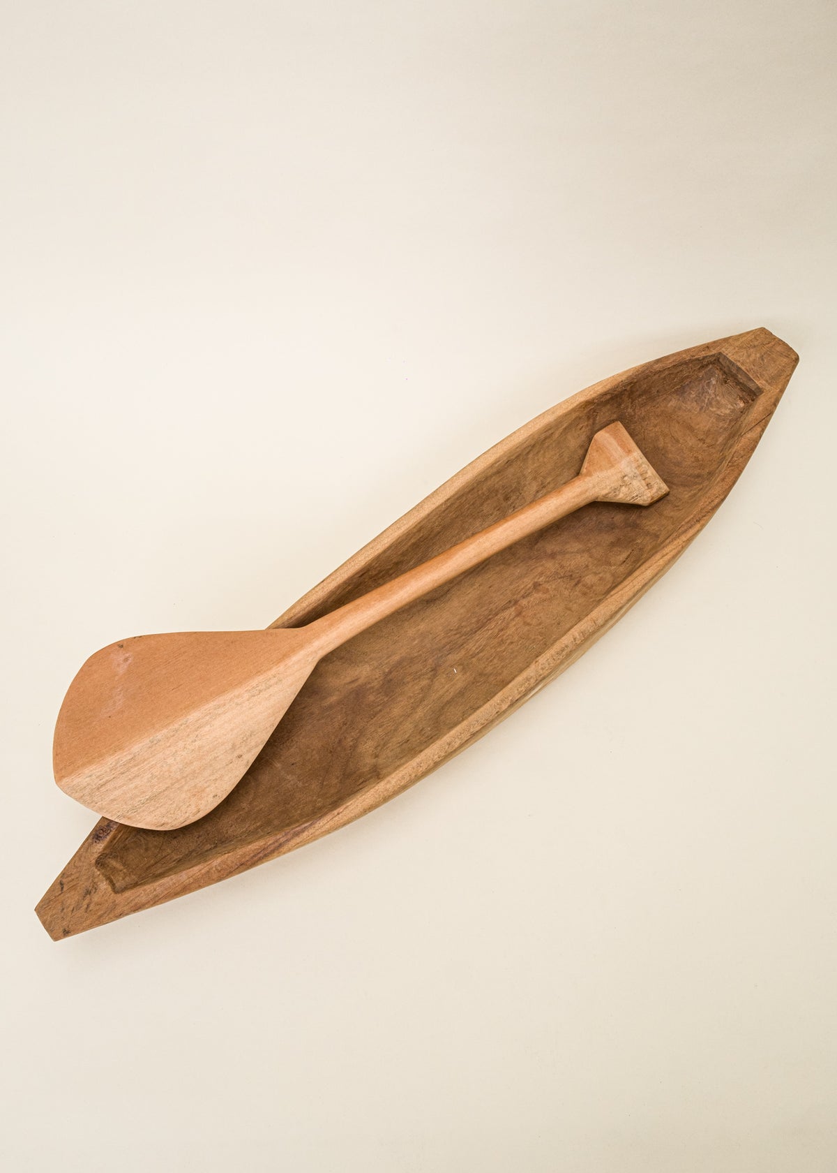Canoa com remo de madeira | Panara