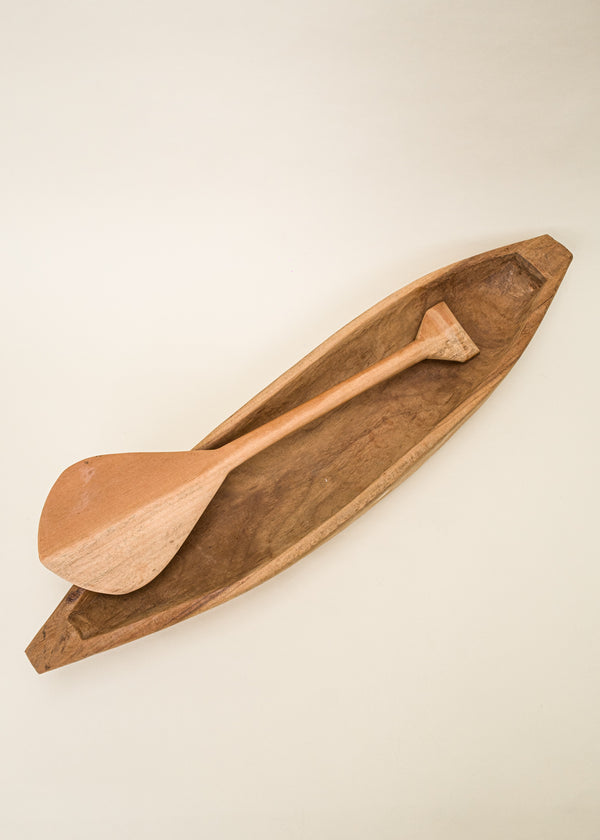 Canoa com remo de madeira | Panara
