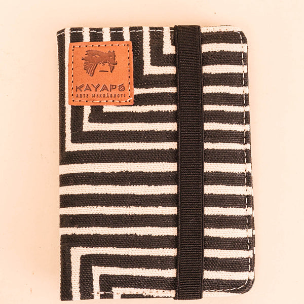 Carteira grafismos Kayapó - Arte indígena | Tucum Brasil