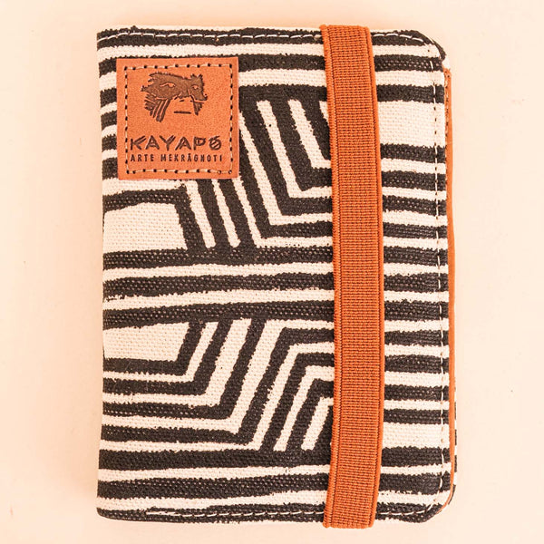 Carteira grafismos Kayapó - Arte indígena | Tucum Brasil