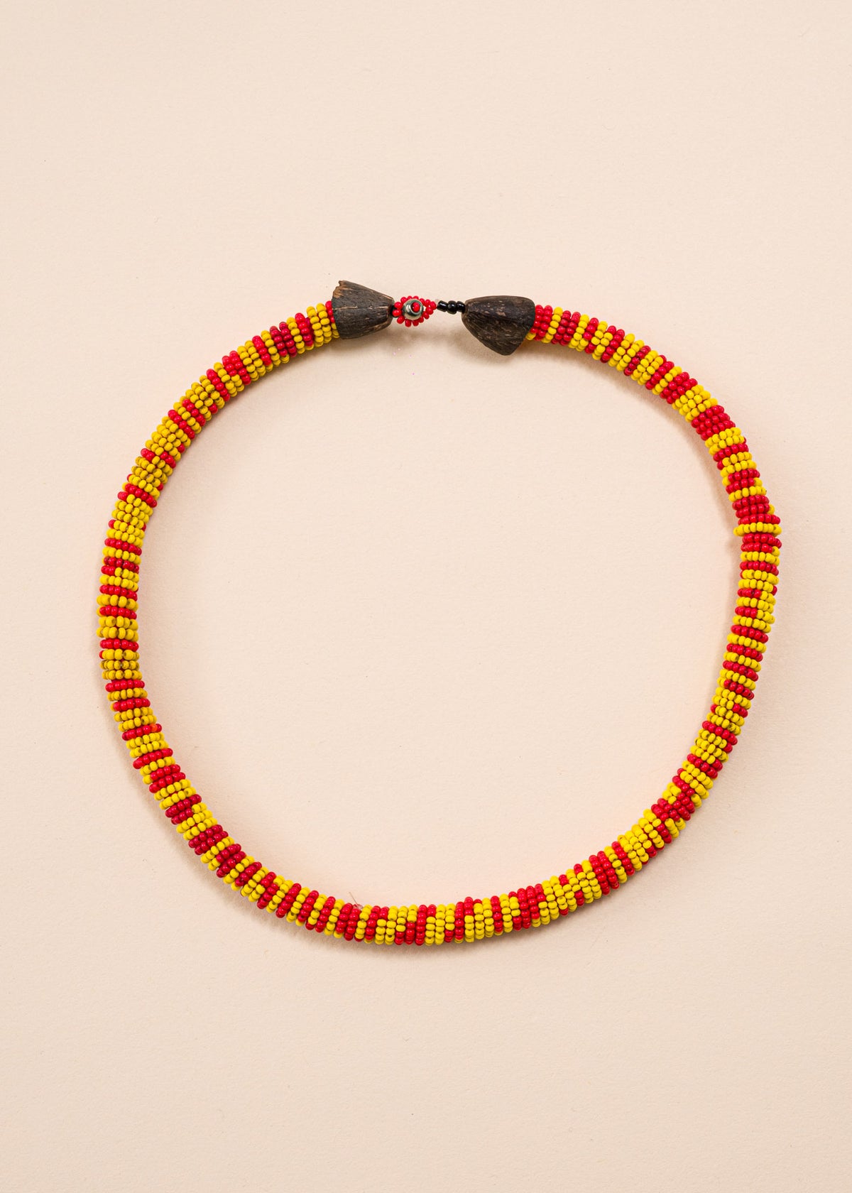 Colar coral indígena | Kayapó