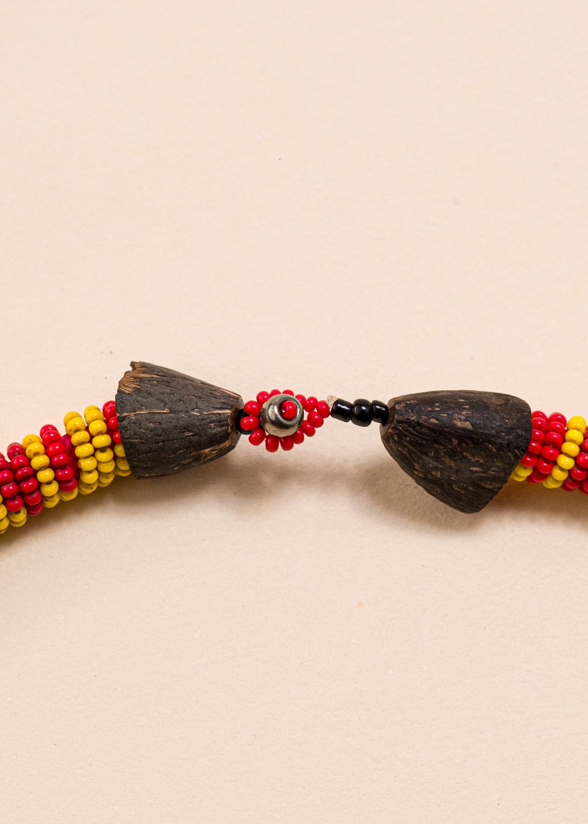 Colar coral indígena | Kayapó