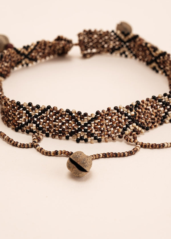 Colar indígena de sementes | Krahô