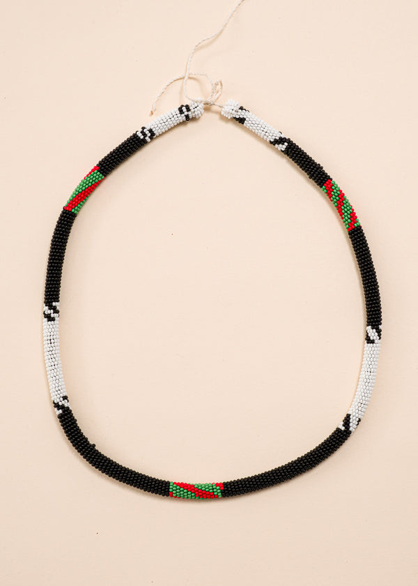 Colar coral indígena | Kayapó