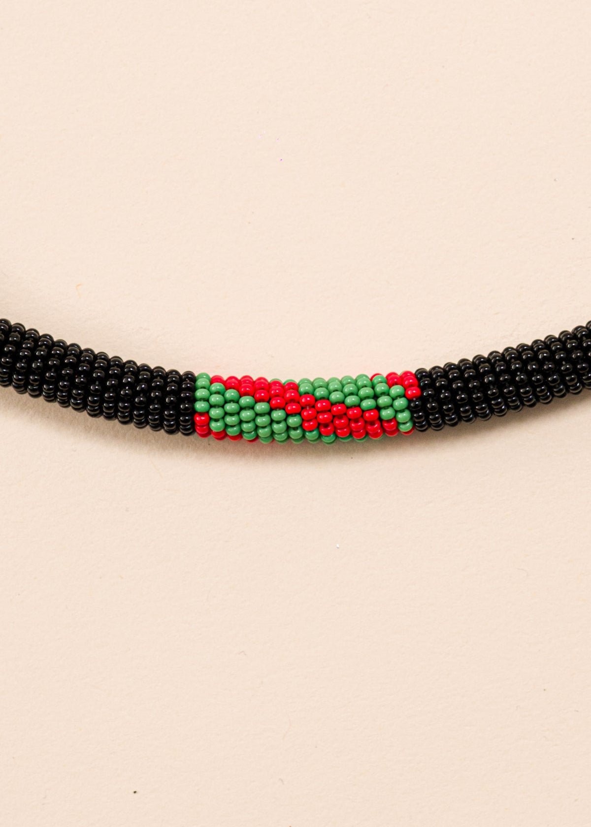 Colar coral indígena | Kayapó