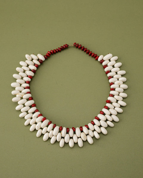 Gargantilha indígena de sementes | Pataxó