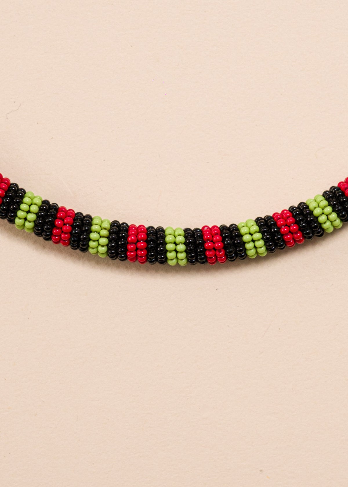 Colar coral indígena | Kayapó