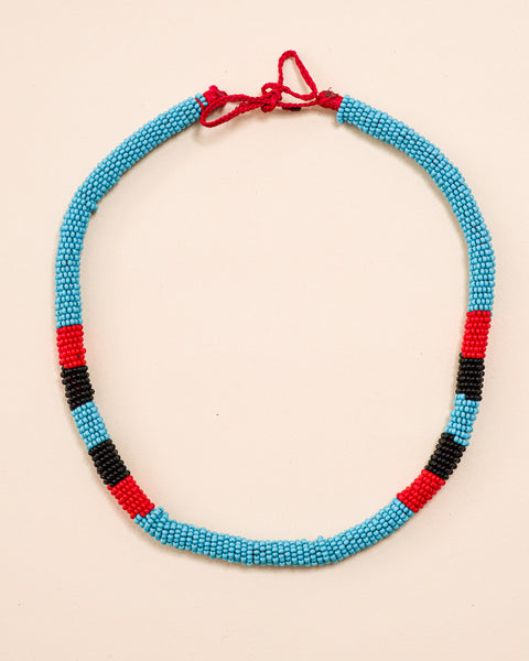 Colar coral indígena | Kayapó