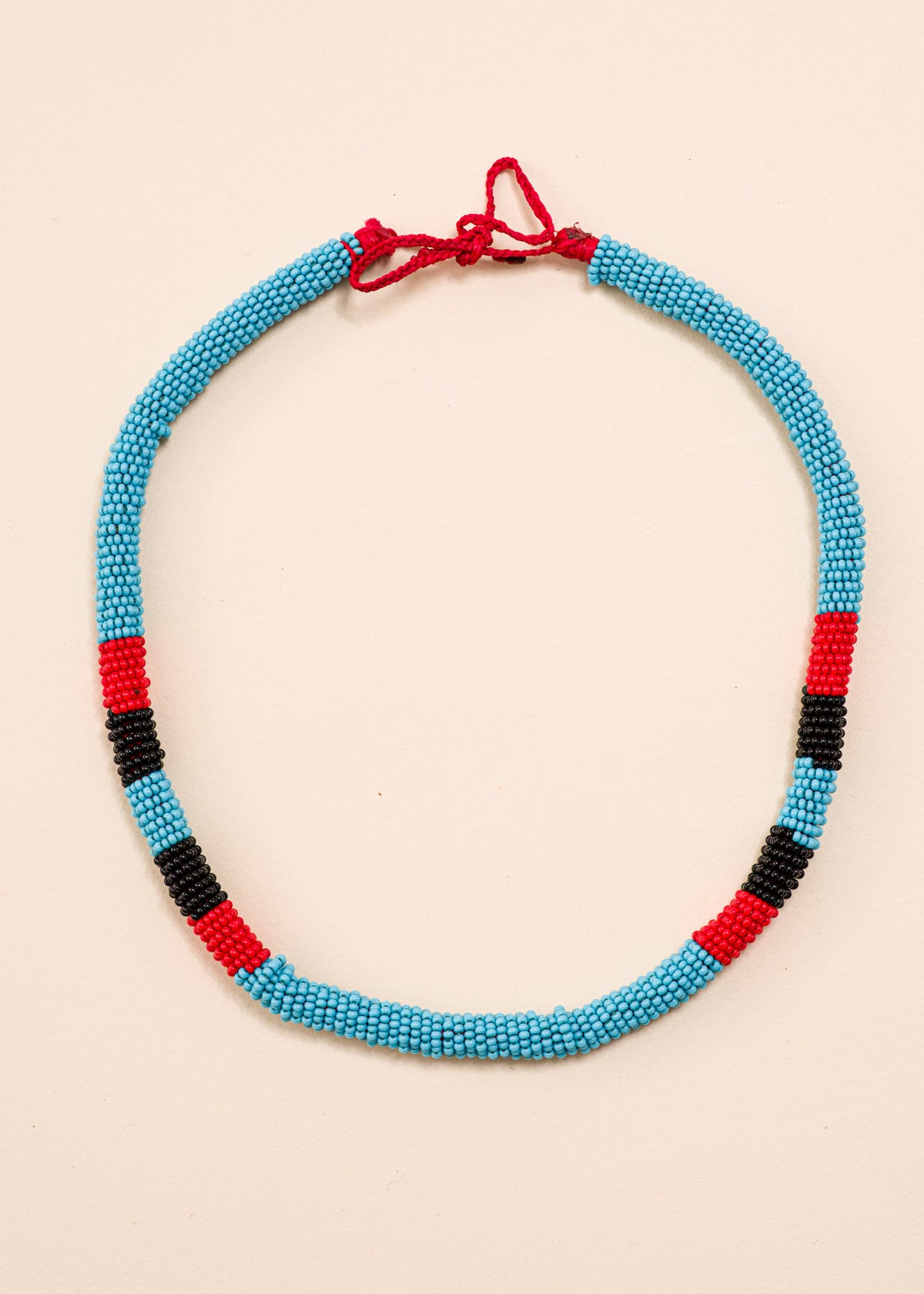 Colar coral indígena | Kayapó