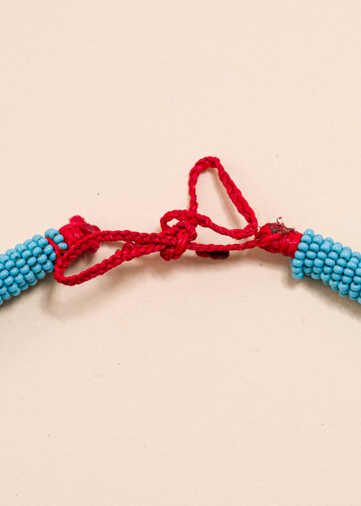 Colar coral indígena | Kayapó