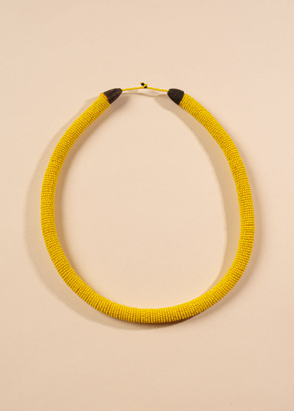 Colar Coral de Miçangas | Kayapó