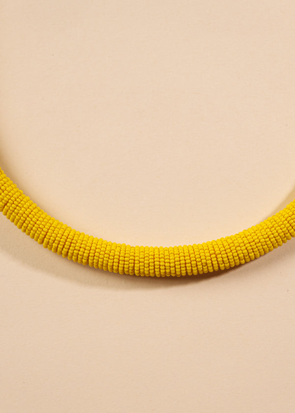 Colar Coral de Miçangas | Kayapó