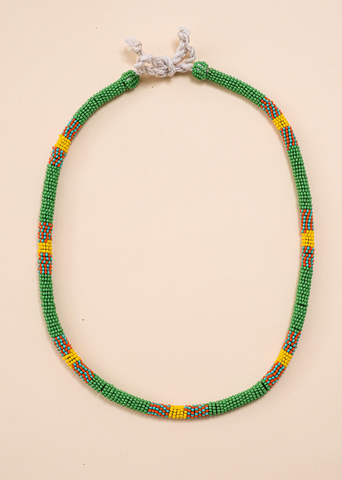 Colar coral indígena | Kayapó