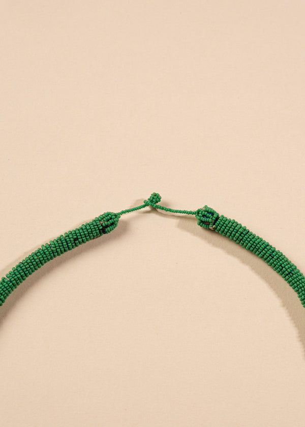 Colar Coral de Miçangas | Kayapó