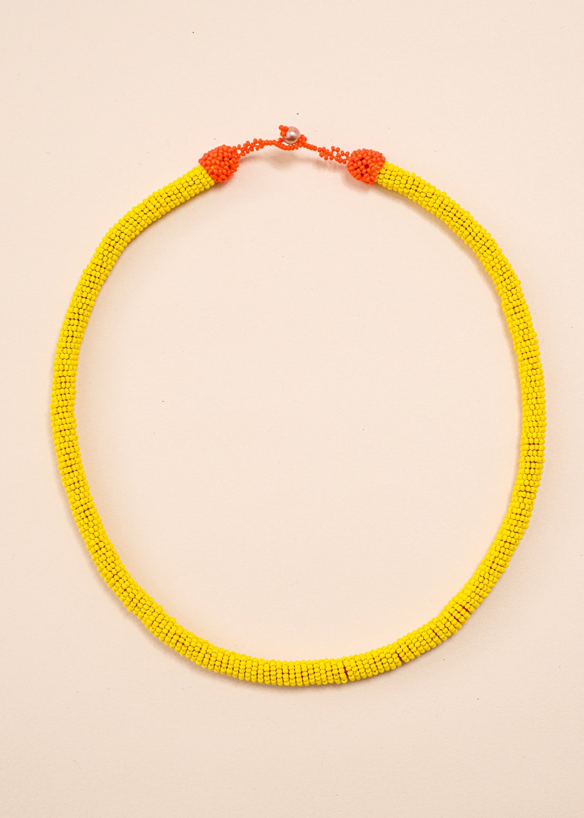 Colar coral indígena | Kayapó