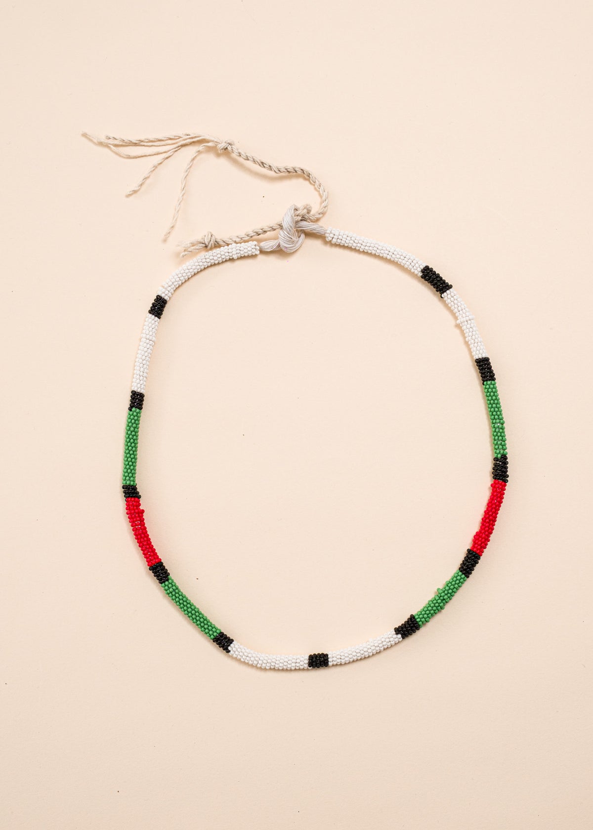 Colar coral indígena | Kayapó