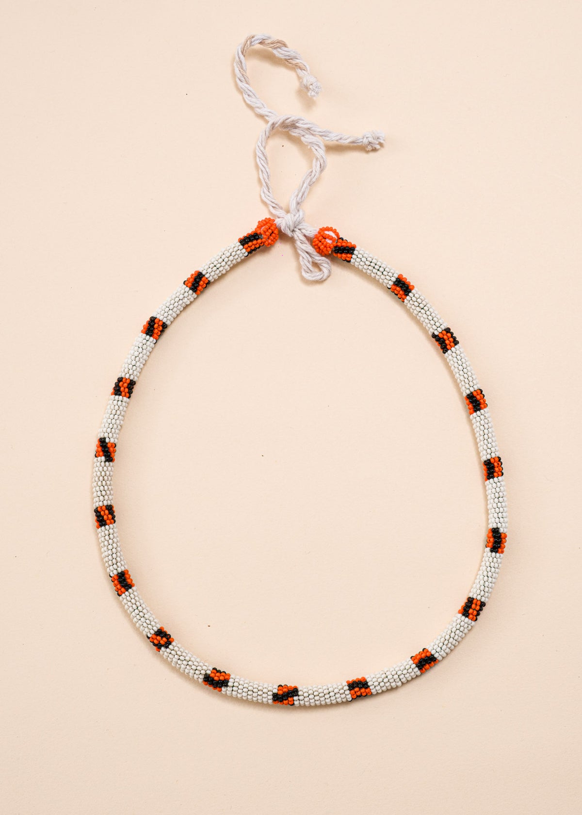 Colar coral indígena | Kayapó