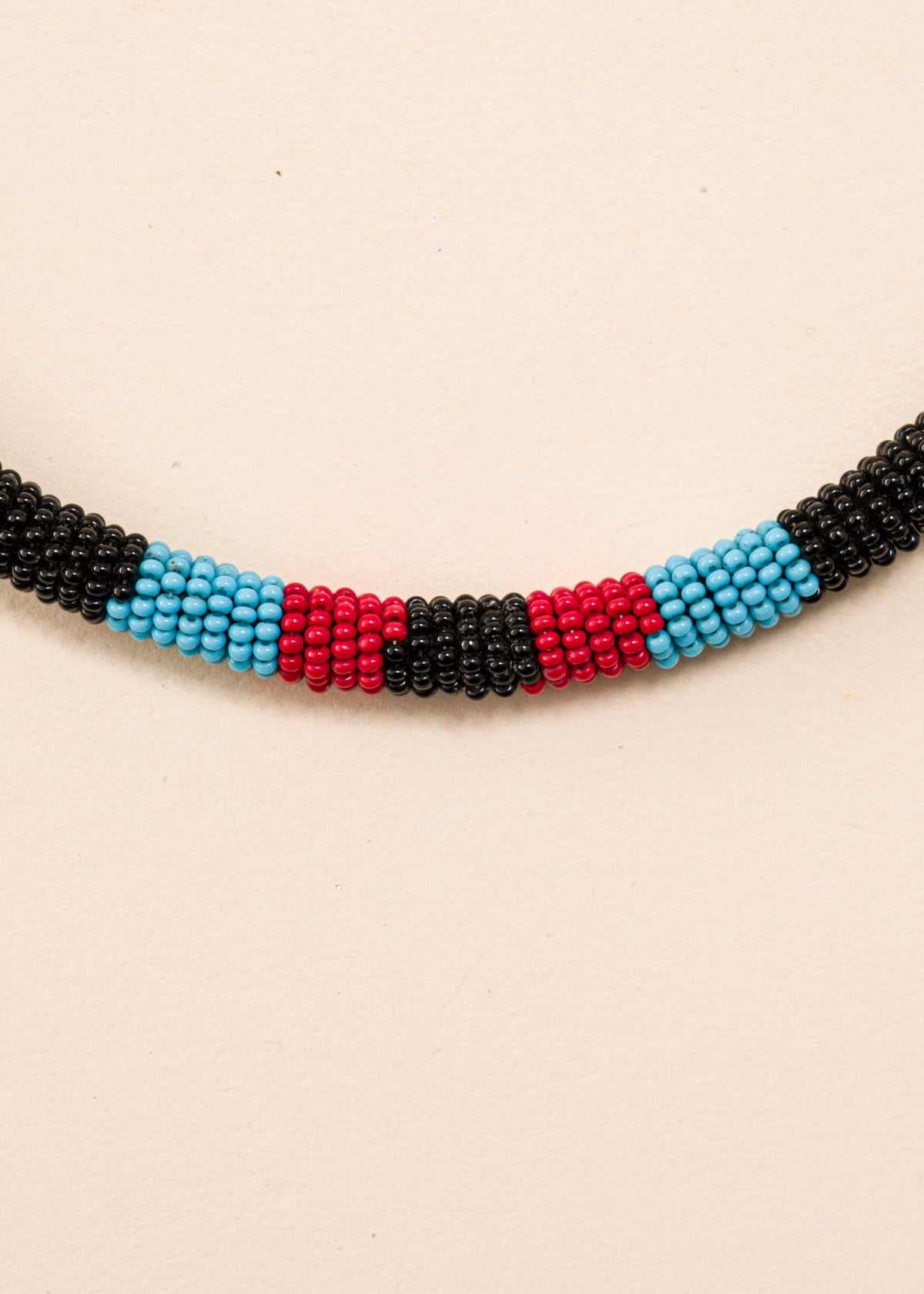 Colar coral indígena | Kayapó