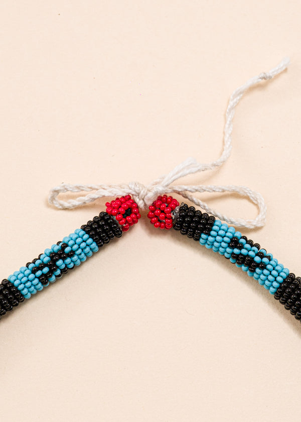 Colar coral indígena | Kayapó