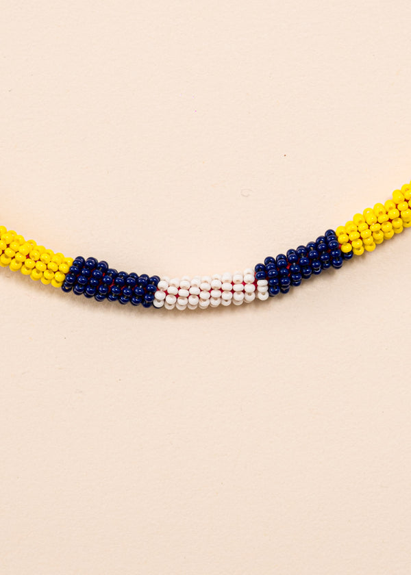 Colar coral indígena | Kayapó