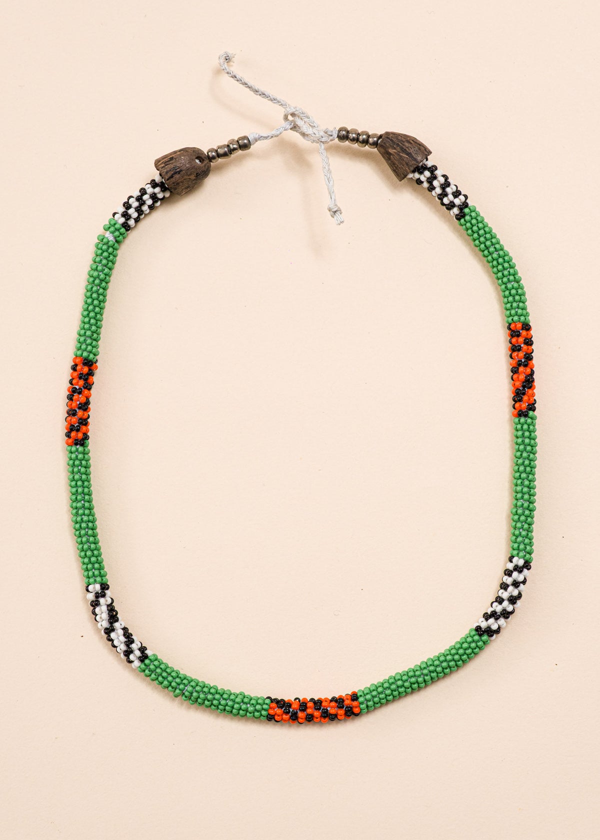 Colar coral indígena | Kayapó