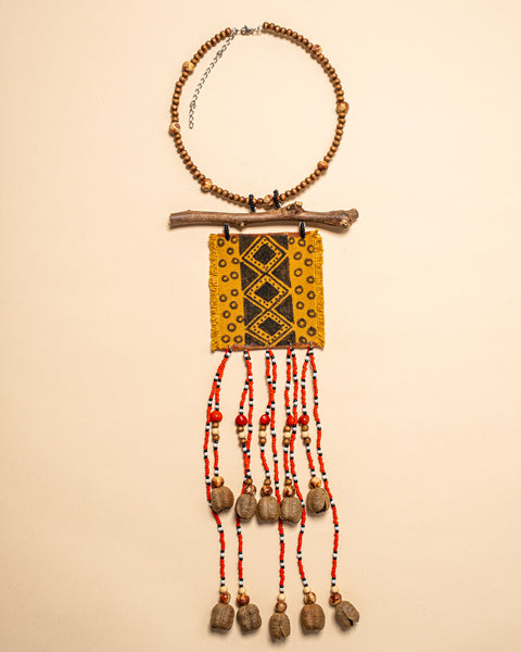 Colar de Lona e Miçangas | TWINS, As Cariocas