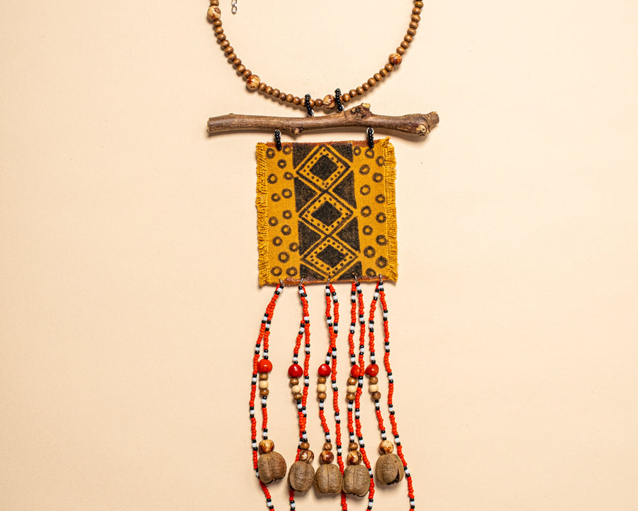 Colar de Lona e Miçangas | TWINS, As Cariocas