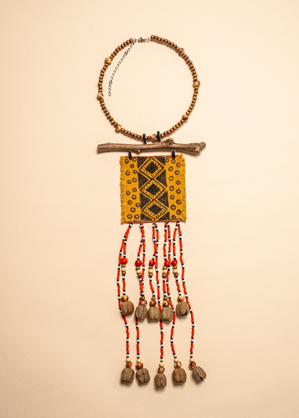 Colar de Lona e Miçangas | TWINS, As Cariocas