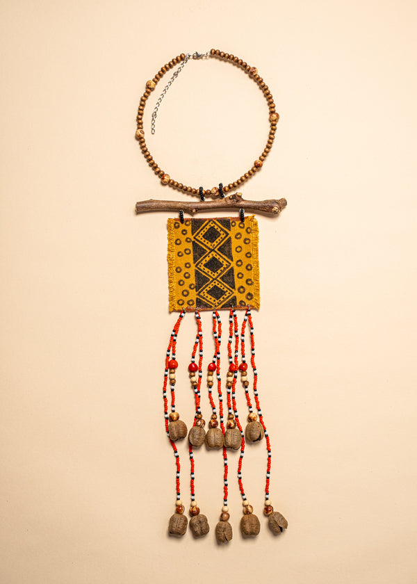 Colar de Lona e Miçangas | TWINS, As Cariocas