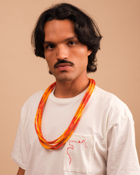 Colar indígena Agoyab cinco voltas | Suruí