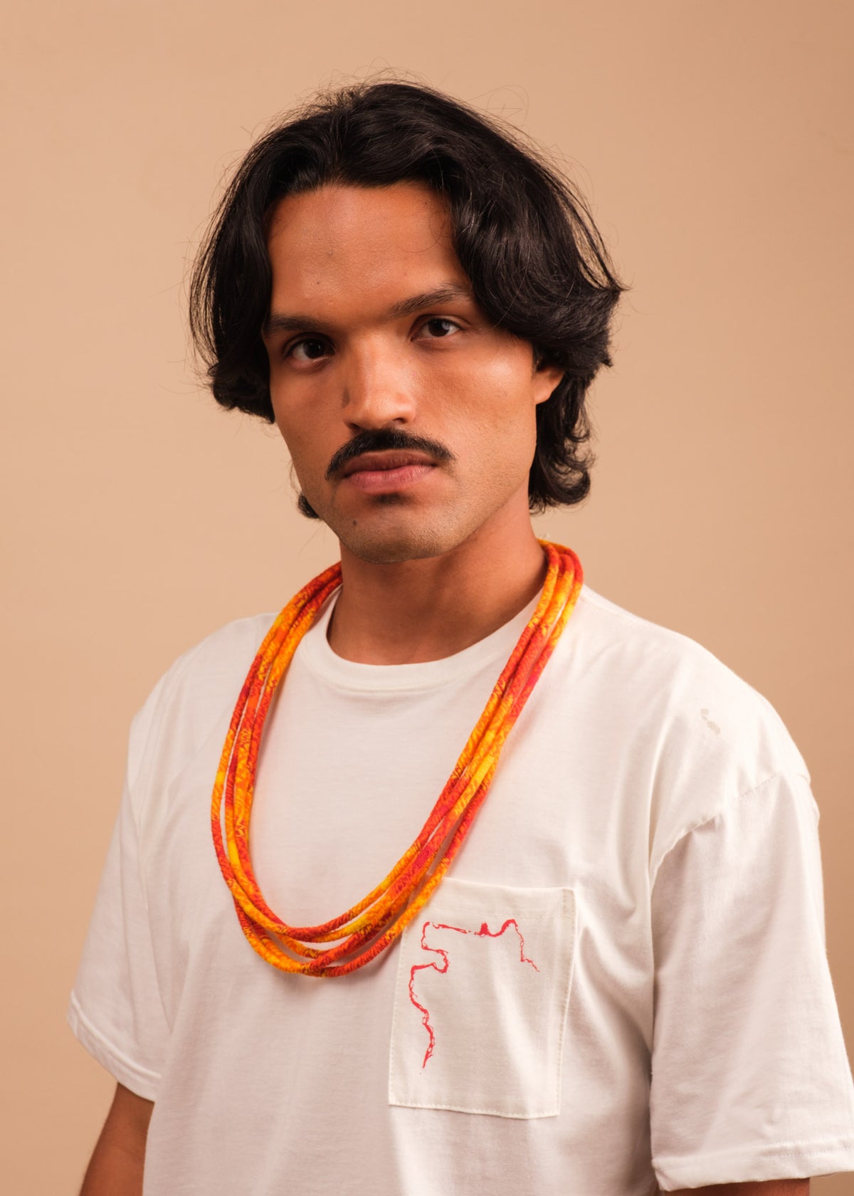 Colar indígena Agoyab cinco voltas | Suruí