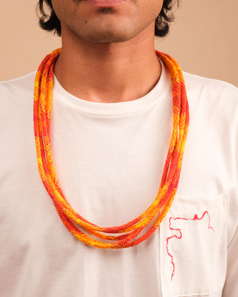 Colar indígena Agoyab seis voltas | Suruí