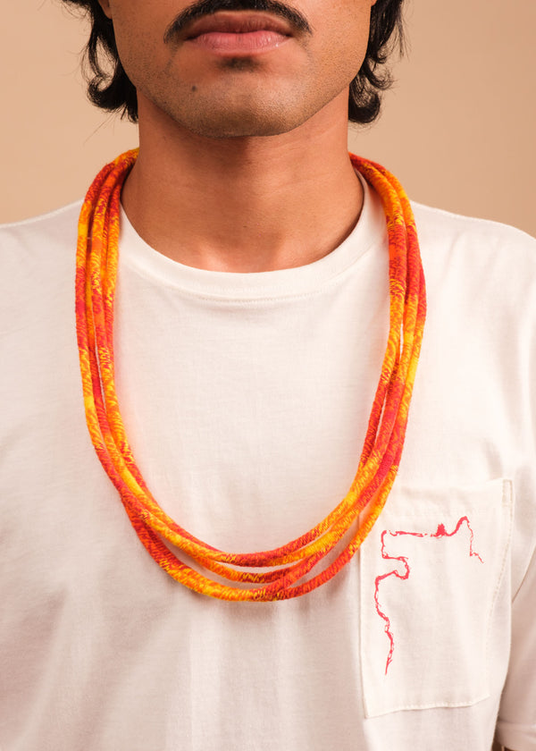 Colar indígena Agoyab cinco voltas | Suruí