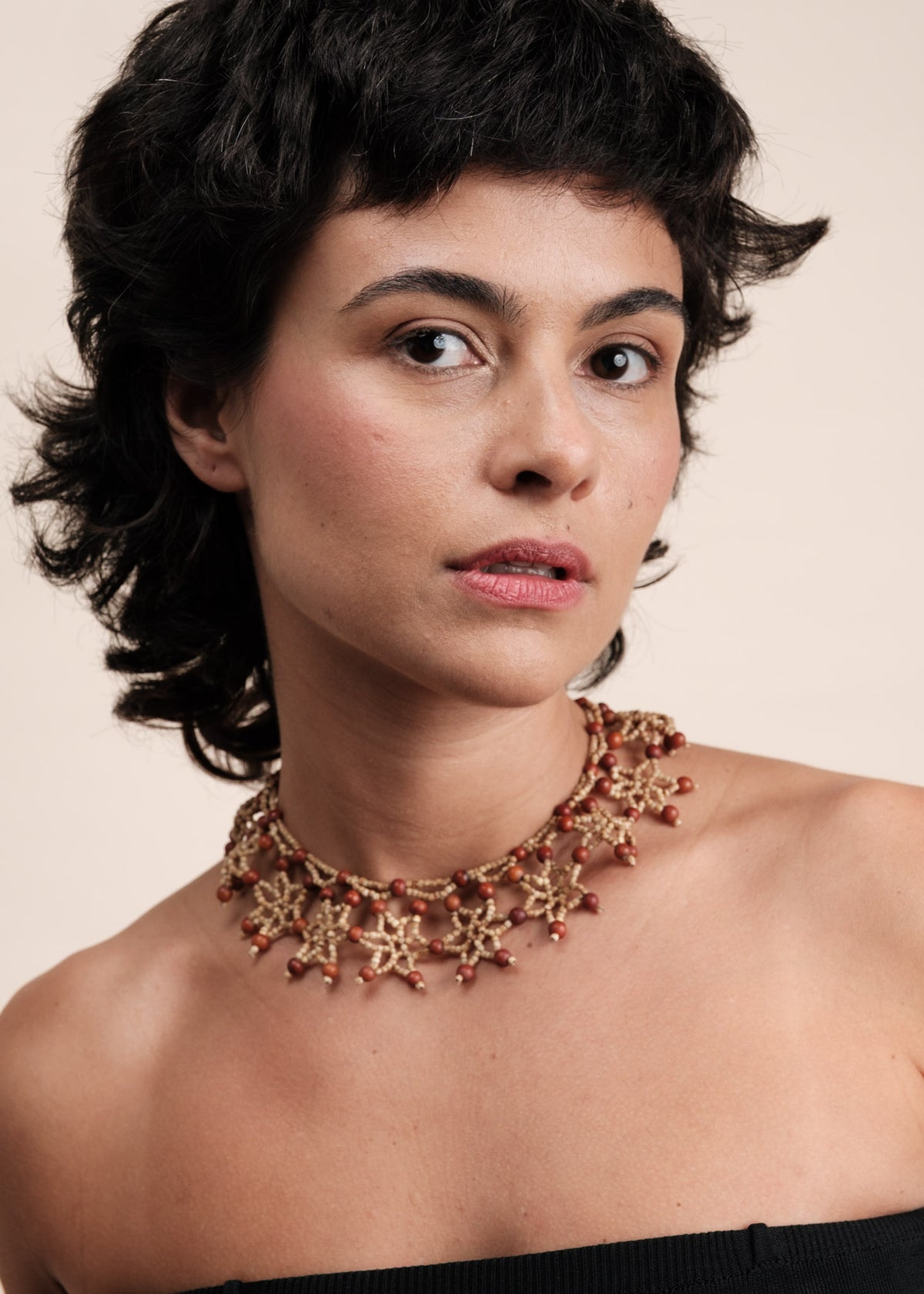 Colar indígena de sementes | Krahô